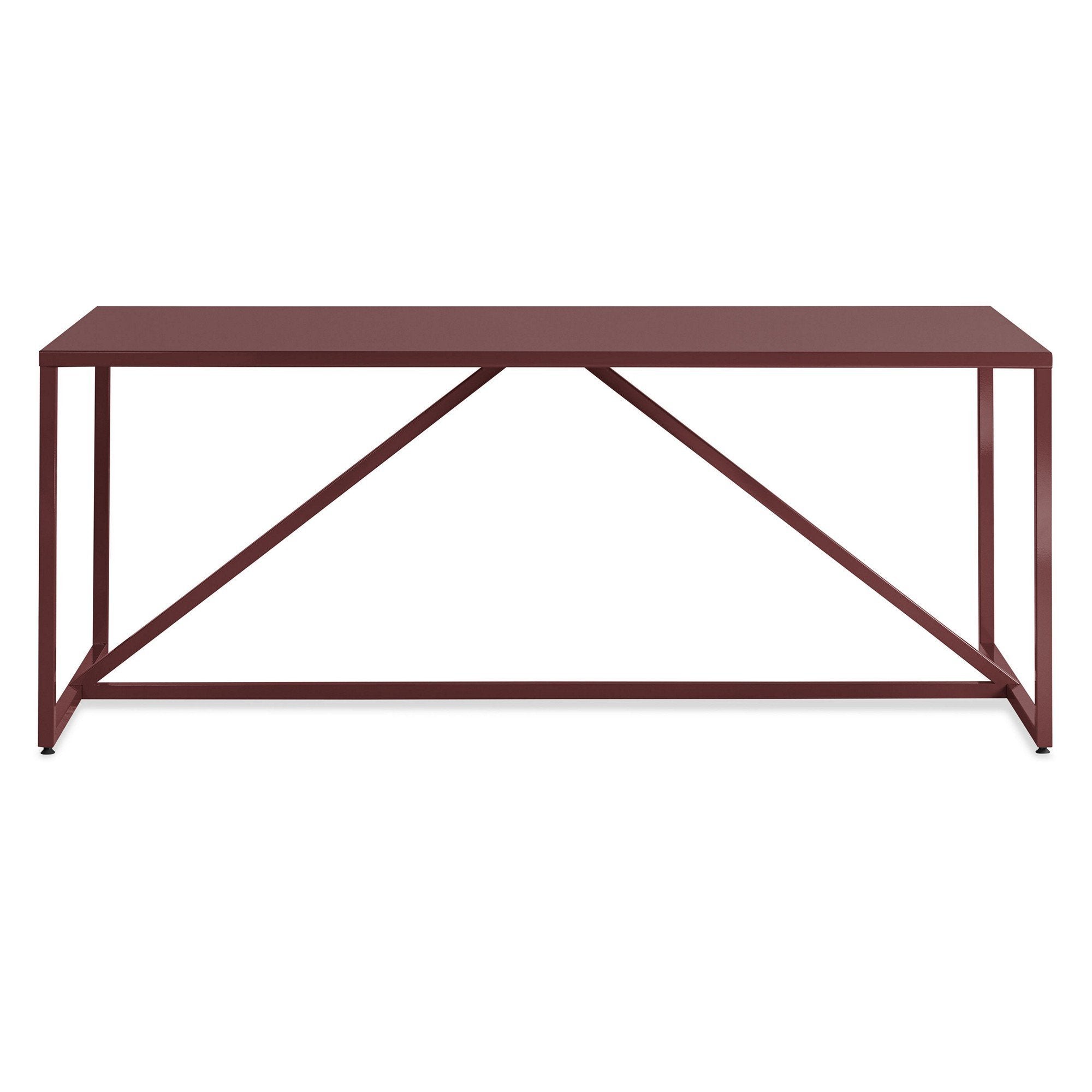 Strut Dining Table Dining Tables BluDot Medium Oxblood 