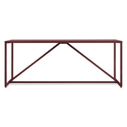 Strut Dining Table Dining Tables BluDot Large Oxblood 