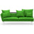 Suita Sofa Open Three Seater Sofa Vitra 