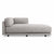 Sunday Chaise sofa BluDot Right Arm Agnew Grey 