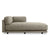 Sunday Chaise sofa BluDot Right Arm Sanford Black 