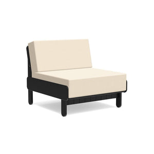 Sunnyside Lounge Chair lounge chairs Loll Designs Black Canvas Flax 