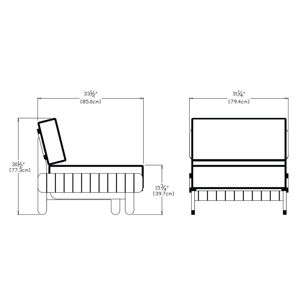 Sunnyside Lounge Chair lounge chairs Loll Designs 