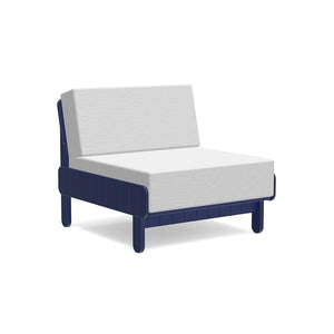 Sunnyside Lounge Chair lounge chairs Loll Designs Navy Blue Cast Silver 