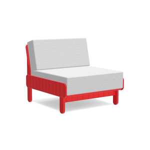Sunnyside Lounge Chair lounge chairs Loll Designs Apple Red Cast Silver 