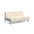 Sunnyside Loveseat Sofas Loll Designs Driftwood Canvas Flax 