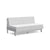 Sunnyside Loveseat Sofas Loll Designs Driftwood Cast Silver 