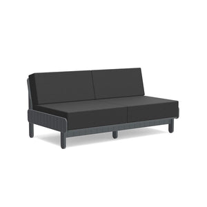 Sunnyside Loveseat Sofas Loll Designs Charcoal Grey Cast Charcoal 
