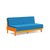 Sunnyside Loveseat Sofas Loll Designs Sunset Orange Canvas Regatta 