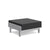 Sunnyside Ottoman Ottomans Loll Designs Driftwood Cast Charcoal 