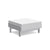 Sunnyside Ottoman Ottomans Loll Designs Driftwood Cast Silver 