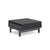 Sunnyside Ottoman Ottomans Loll Designs Charcoal Grey Cast Charcoal 