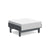 Sunnyside Ottoman Ottomans Loll Designs Charcoal Grey Cast Silver 