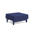 Sunnyside Ottoman Ottomans Loll Designs Navy Blue Canvas Navy 