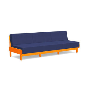 Sunnyside Sofa Sofas Loll Designs Sunset Orange Canvas Navy 