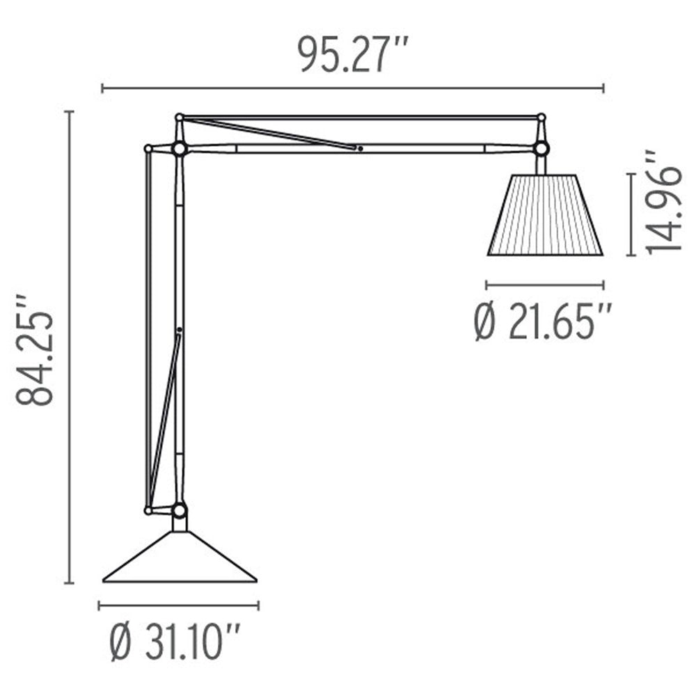 Superarchimoon Floor Lamp Floor Lamps Flos 