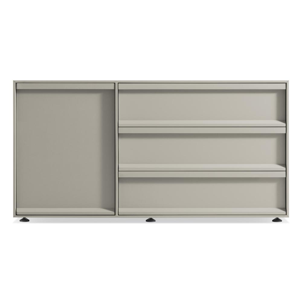 Superchoice 1 Door / 3 Drawer Credenza storage BluDot Putty 