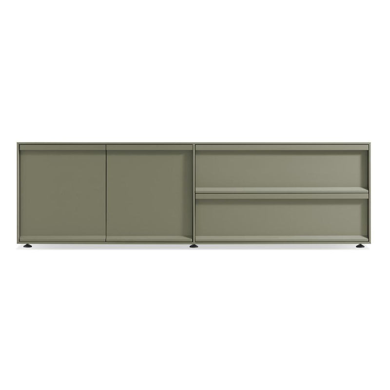Superchoice 2 Door / 2 Drawer Console storage BluDot Grey Green 