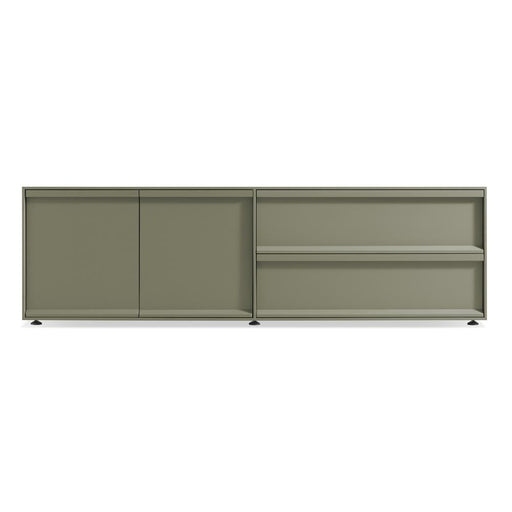 Superchoice 2 Door / 2 Drawer Console storage BluDot Grey Green 