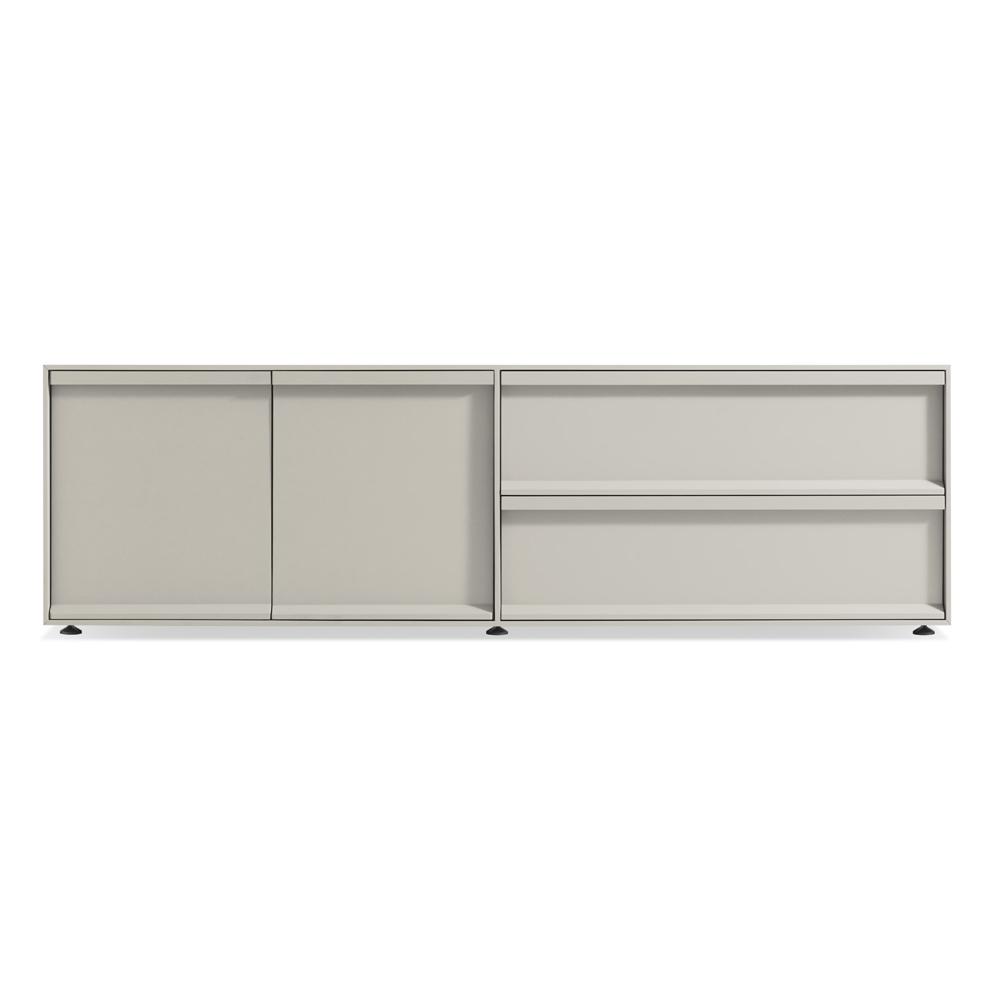 Superchoice 2 Door / 2 Drawer Console storage BluDot Putty 