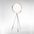 Superloon Floor Lamp Floor / Ceiling Light Flos Chrome 