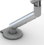 Flo Monitor Support office herman miller Surface Clamp Silver Finish 