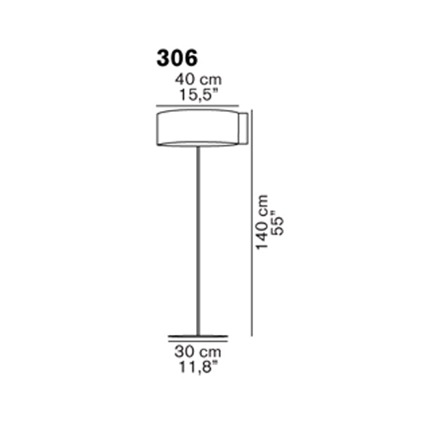 Switch Floor Lamp 306 Floor Lamps Oluce 