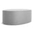 Swole Ottoman ottomans BluDot Large Vesper Light Grey 