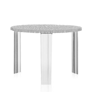 T-Table side/end table Kartell Med-14.2" Transparent Crystal 