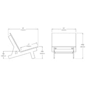 Taavi Chair Lounge Chair Loll Designs 