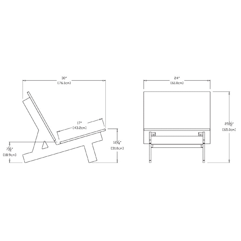 Taavi Chair Lounge Chair Loll Designs 