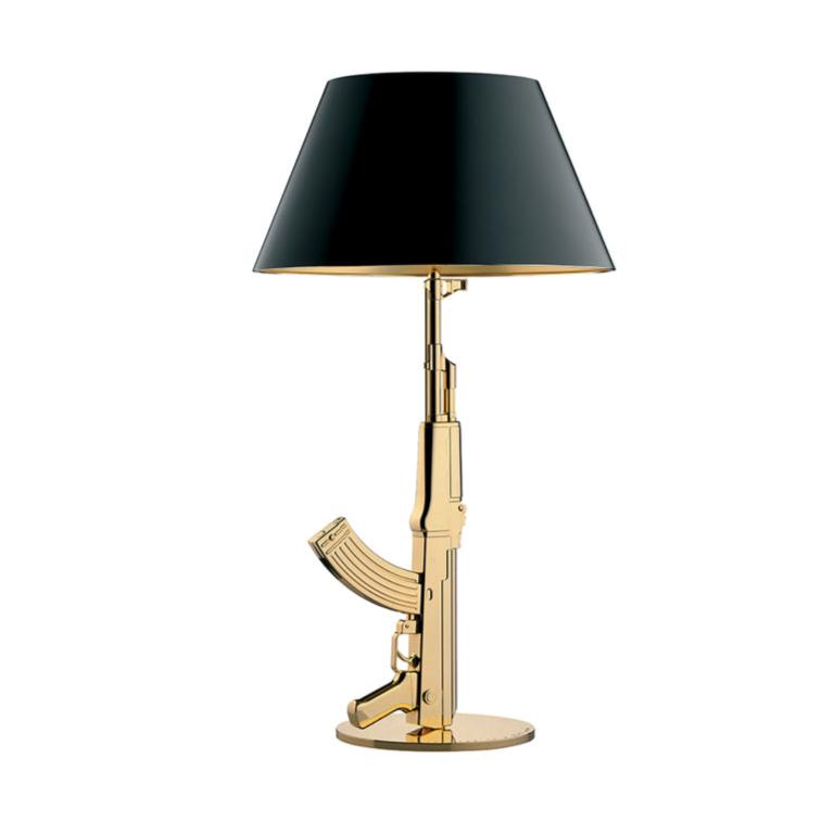 Table Gun Lamp Table Lamps Flos Gold 