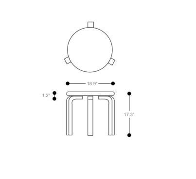 Table 90D Dining Tables Artek 