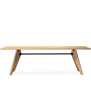 Table Solvay Dining Tables Vitra 94.5" L x 35.5" w Oiled Natural Oak 