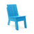 Tall Picket Chair Chairs Loll Designs Sky Blue 