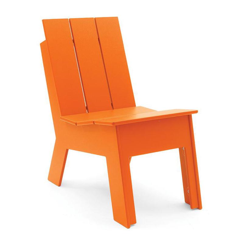 Tall Picket Chair Chairs Loll Designs Sunset Orange 