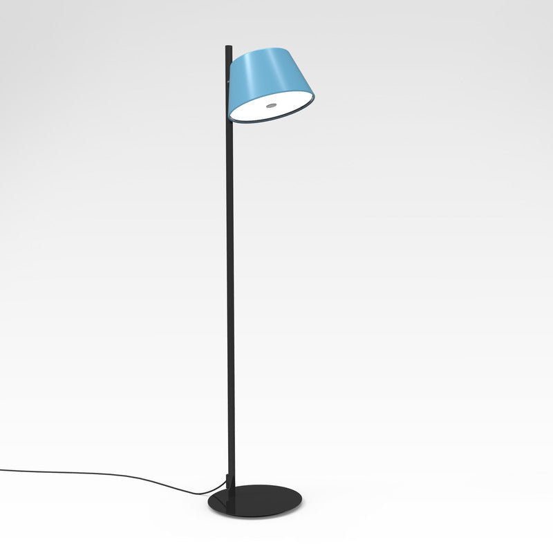 Tam Tam Floor Lamp Floor Lamps Marset Blue 