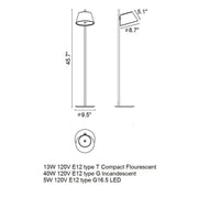 Tam Tam Floor Lamp Floor Lamps Marset 