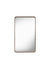 Adnet Rectangulaire Mirror mirror Gubi Medium +$440.00 Tan 