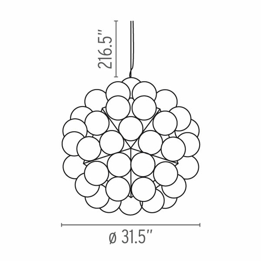 Taraxacum 88 hanging lamps Flos 