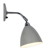 Task Short Wall Light Wall Lights Original BTC Putty Grey 