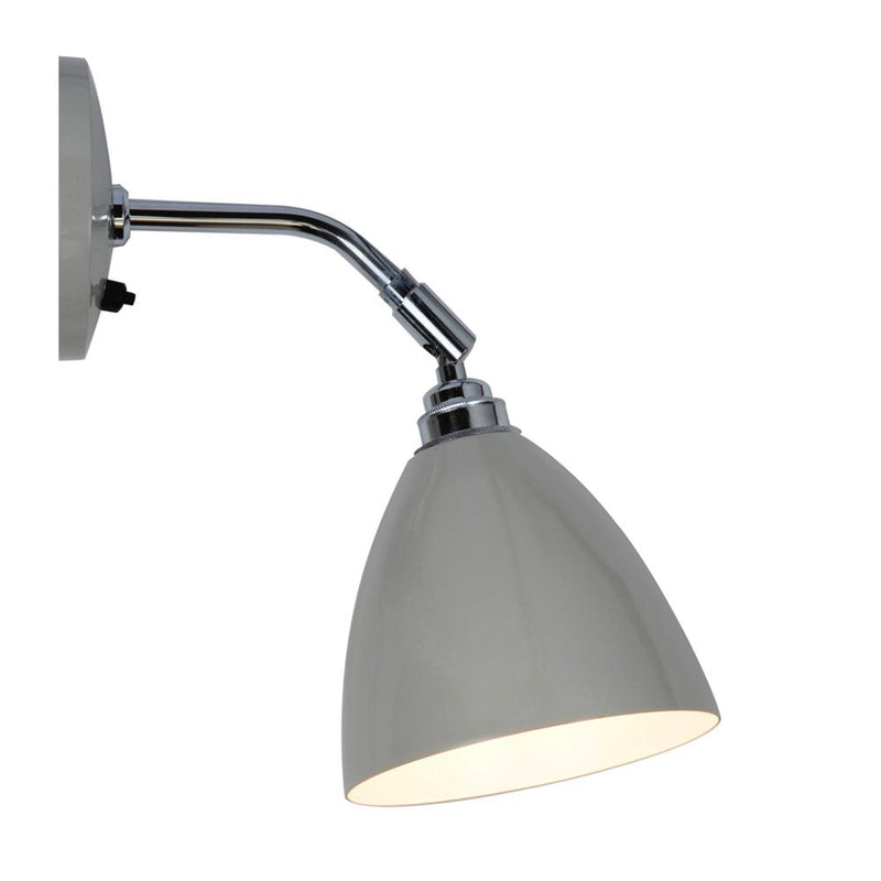 Task Short Wall Light Wall Lights Original BTC Putty Grey 