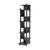 Teak Abstract Black Column storage Ethnicraft 