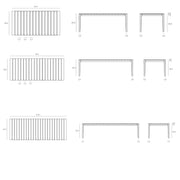 Teak Bok outdoor Dining Table Dining Tables Ethnicraft 