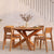 Teak Circle Outdoor Dining Table Dining Tables Ethnicraft 