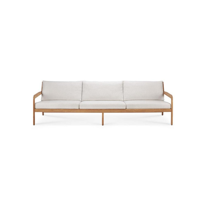 Teak Jack Outdoor Sofa Sofa Ethnicraft 3 seater Off white 