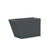 Tessellate Jut Planter planter Loll Designs Charcoal Grey Jut 18 