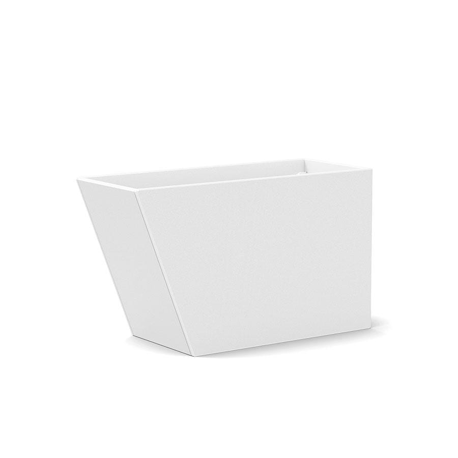 Tessellate Jut Planter planter Loll Designs Cloud White Jut 18 