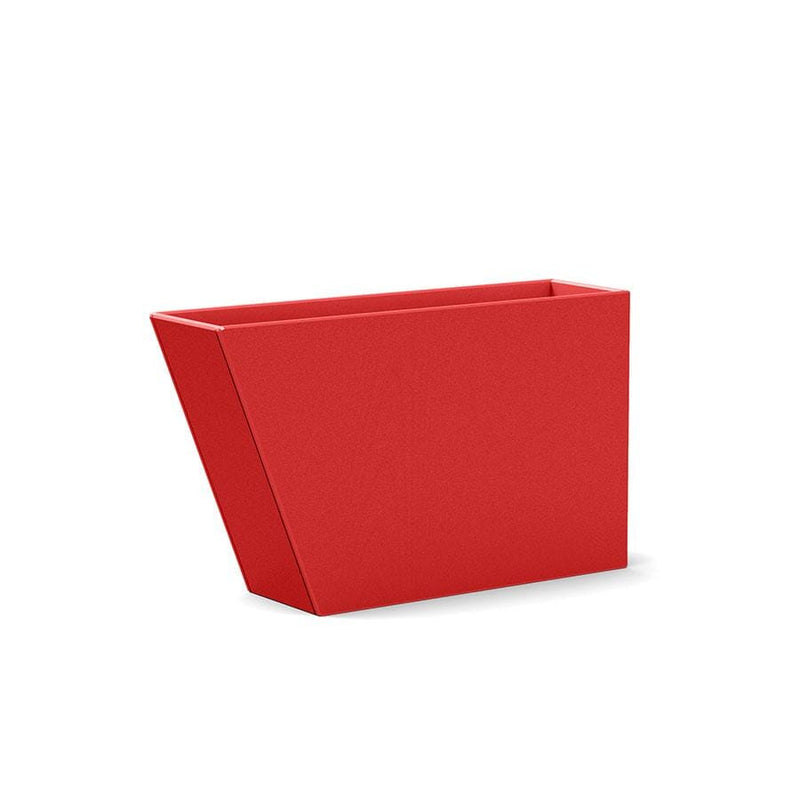 Tessellate Jut Planter planter Loll Designs Apple Red Jut 18 Slim 