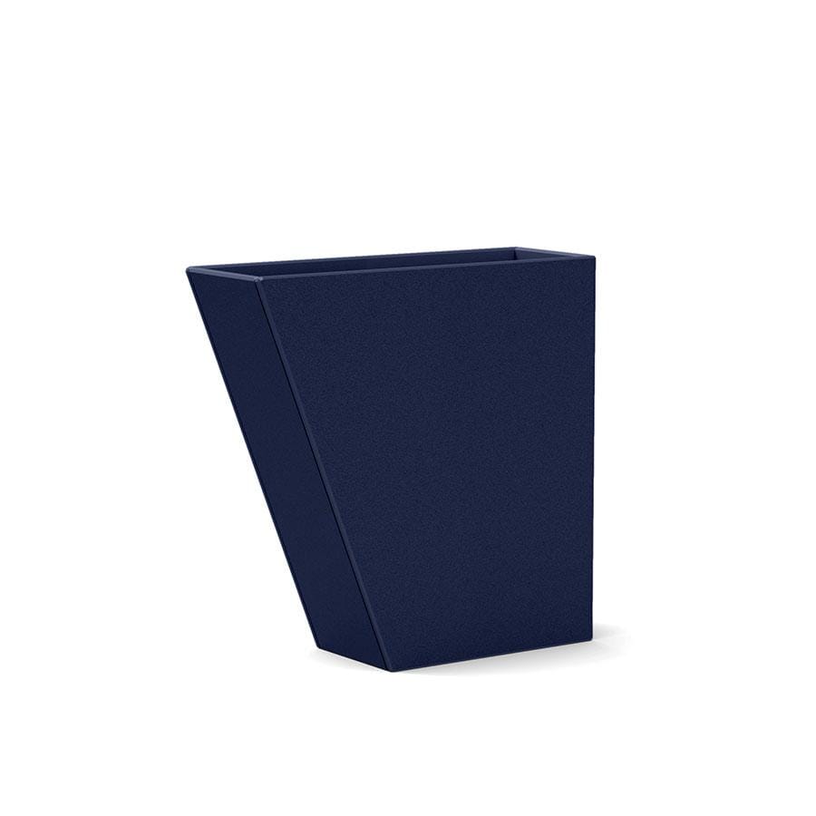 Tessellate Jut Planter planter Loll Designs Navy Blue Jut 24 Slim 